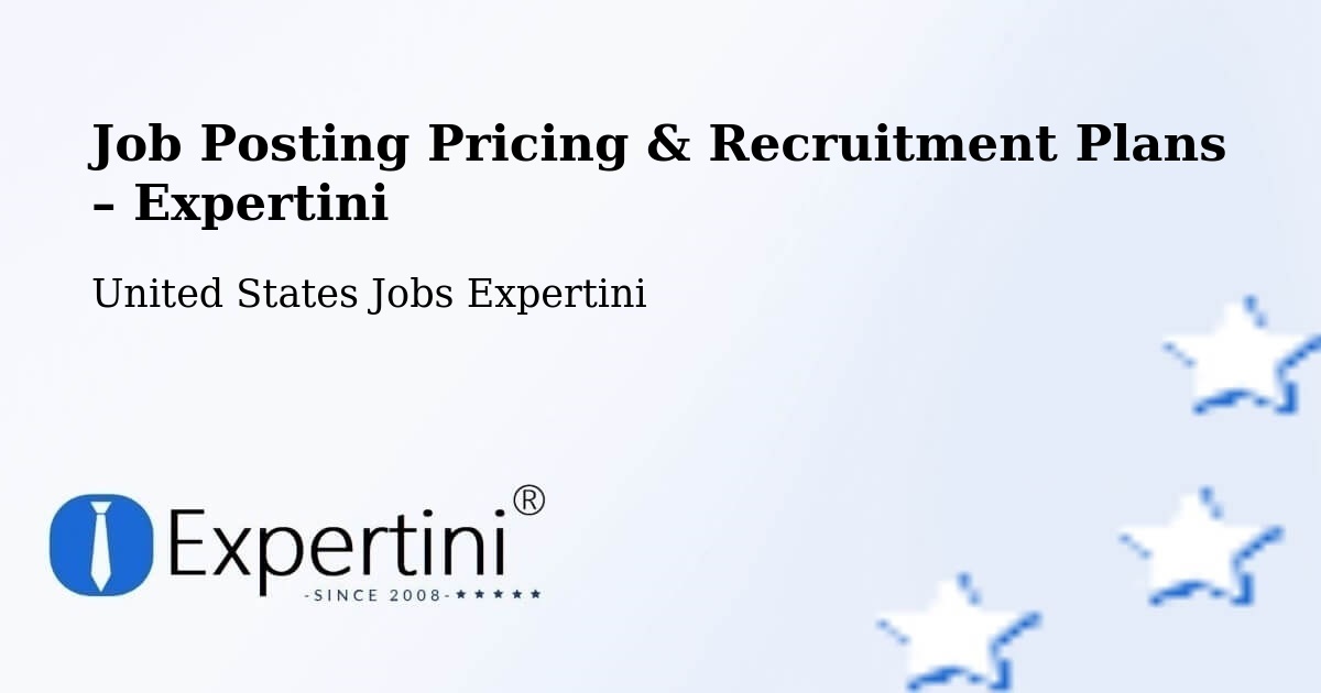 Job Posting Pricing & Recruitment Plans – Short Pump - Short Pump, United States Jobs Expertini